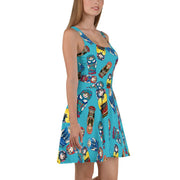 Matryoshka Doll Skater Dress